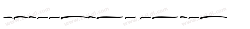 BLACKHAWK Swash字体转换